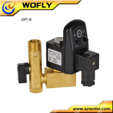 electric auto test drain valve with timer